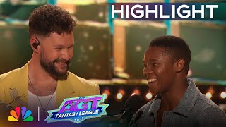 Calum Scott and Musa Motha collab to quotYou Are The Reasonquot  Finale  AGT Fantasy League 2024 [upl. by Artened]