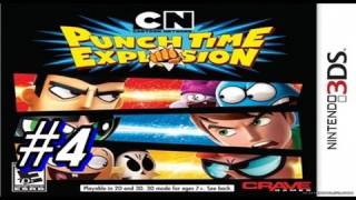 Lets Play Cartoon Network Punch Time Explosion 3DS  Part 4 BLIND [upl. by Akinwahs916]