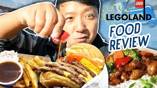 BEST amp WORST Food at LEGOLAND New York FOOD REVIEW [upl. by Reiniar601]