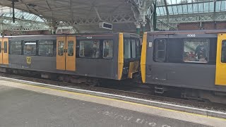 Tyne and wear metro 40654034 depart Tynemouth [upl. by Nairbo]