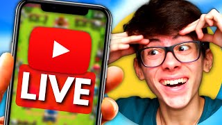 ✅ FÁCIL Como Fazer LIVE no YouTube pelo CELULAR com FACECAM [upl. by Allak]