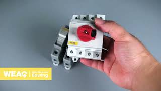 Isolator Switch ED32z and DC Fuse ER32 Perfect Partners in PV Junction Boxes [upl. by Oirasor]