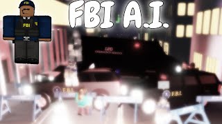 TRYING TO BEAT ROBLOX AI FBI AND SWAT First Look [upl. by Aney818]