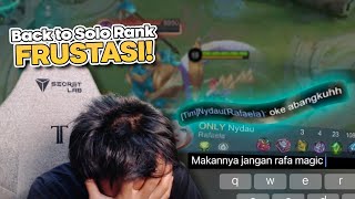 BACK TO SOLO RANK DI AWAL SEASON ORANGORANG PADA ANEH  Mobile Legends [upl. by Ecreip641]