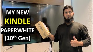 New Kindle Paperwhite 10th Generation Unboxing Waterproof Bluetooth Audible Playback [upl. by Hajidak]