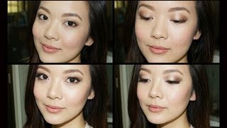 Makeup Tutorial Easy Everyday Day to Night Smoky Eye for Monolids and Hooded Lids [upl. by Conni310]