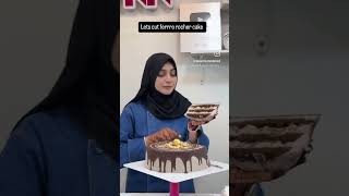 Ferrero rocher cake hkrshorts hkrbakingacademy youtubeshorts [upl. by Steen149]