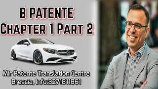 B Patente Driving Licence Chapter 1 Part 2 [upl. by Ecnav827]