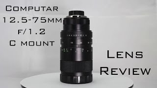 Computar 12575mm F12 Lens Review BMPCC [upl. by Yerroc]