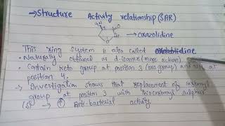 Structural activity relationship of Cycloserine SAR [upl. by Lanza]