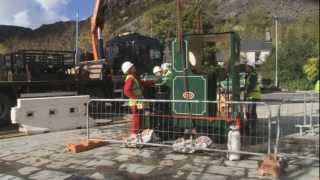 Blaenau Ffestiniog  Hudson Hunslet returns [upl. by Harmonia507]