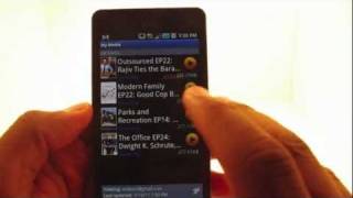 Samsung Infuse 4G ATampT Android phone review [upl. by Ajiram584]