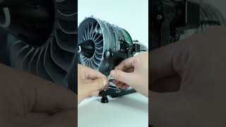 Miniature turbofan engine model [upl. by Longawa]