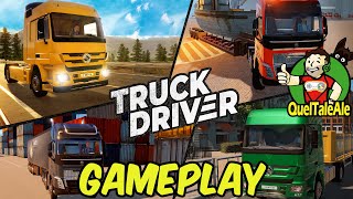 TRUCK DRIVER  NOVO SIMULADOR de CAMINHÃO NO PS4 [upl. by Mosier]