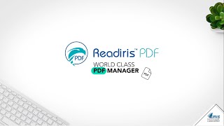 Readiris PDF  World class PDF Manager [upl. by Llednil]