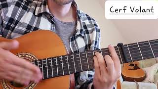 Les Choristes  Cerf Volant  Guitar Lesson frenchsong guitarlesson [upl. by Bubb]