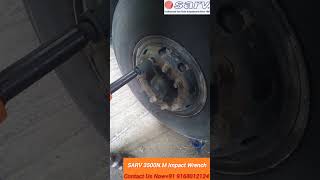 Impact wrench for Trucks amp Buses impactwrench wheelnutwrench sarv [upl. by Oedama]