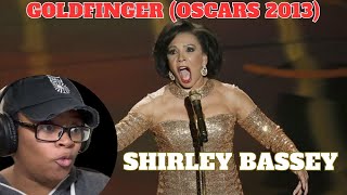 First Time Reaction  Shirley Bassey Goldfinger Oscars 2013 shirleybassey goldfinger music [upl. by Daryle]