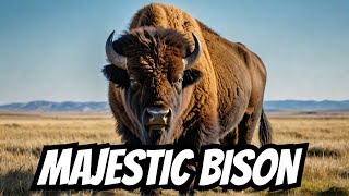 Bison The Gentle Giants of the Prairie [upl. by Ahseat]