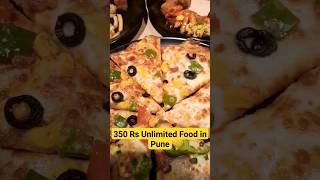 350 Rs Unlimited Food in Pune Octant Pizza Pune  Pune Food  Unlimited food  Food Shorts shorts [upl. by Ayotak]