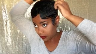 Short Hair Tutorial 1 mold 3 different styles [upl. by Siskind]