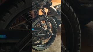 Owens 400mm Rear Suspension for Scramblers classicbike retrobike suspension scramblerbike [upl. by Aiset]