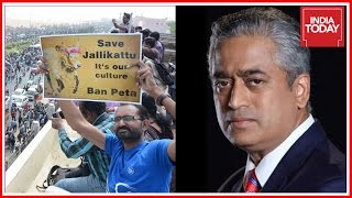 Jallikattu Protests Should The Law Respect Peoples Will  Rajdeep Asks [upl. by Noied]