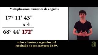 Multiplicación y división de ángulos [upl. by Carce]