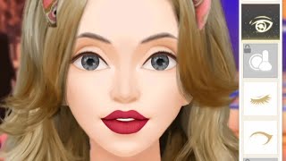 Fashion show game  Girl games  Makeup dress up game dudeegames [upl. by Auqinahs286]