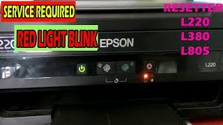 Epson L220 Resetter Service Required Solution Free In Hindi [upl. by Ielirol666]