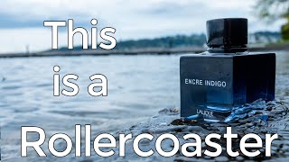 Lalique Encre Indigo Review  Rollercoaster of a Release [upl. by Llemrej]