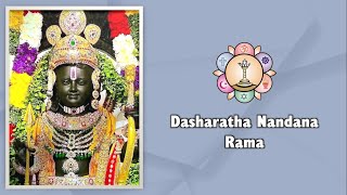 455  Dasharatha Nandana Rama Daya Sagara Rama  Sai Bhajan  Ram Bhajan [upl. by Sirromal176]