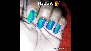 Do Simple and easy nail art at home 🥰fashion shortsvideo nails nailsart nailsnailsnails [upl. by Sax390]