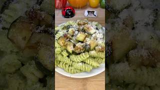 🔥Creamy Zucchini Pasta 💚 asmr food recipe satisfying recette eat mukbang cuisine cooking [upl. by Lyreb]