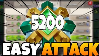 Make 5200 Trophy Easily  Clash of Clans Builder Base 20 [upl. by Waldner497]