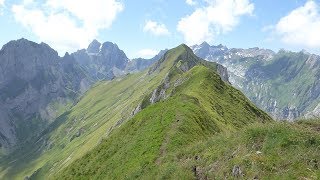 Gratwanderung Marwees mit traumhaftem Alpstein  Panorama Ausblick Schweiz [upl. by Alyak]