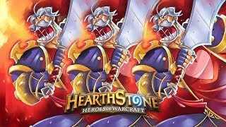 Hearthstone Rogue Combo  Triple Leeroy Jenkins [upl. by Linoel]