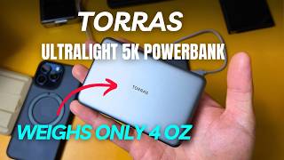 Introducing The Incredible Torras Minimag Magsafe Power Bank  Super Slim And Lightweight [upl. by Enywad]