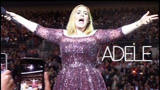 Adele  The Finale  London Wembley Stadium 28th June 17 GOLDEN CIRCLE VIEW [upl. by Anyd]