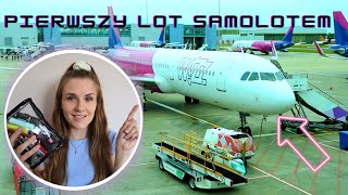 PIERWSZY LOT SAMOLOTEM 😱✈️JAK WYGLĄDA TŁUMACZĘ OD A DO Z 🇵🇱🇬🇧 [upl. by Corvin]