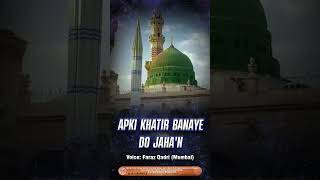 Apki khatir banaye Do jahan naat madina sunni aaqaﷺ shorts islamicshort trending viral [upl. by Anema]