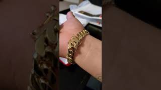 Las villas jewelry 13mm Miami cuban link bracelet [upl. by Urien]