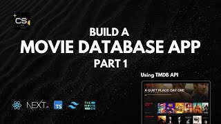 Build a Movie Database App with TMDB API 2024  Part 1 [upl. by Runck683]