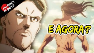 EPISÓDIO quotFINALquot FOI BOM  Shingeki no Kyojin Ultima temporada ep 16 reaction e analise [upl. by Ahsinak]