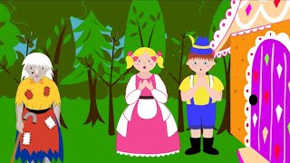 Hansel and Gretel Fairy Tale Story  fairy tales storyes For kids in english [upl. by Robers465]