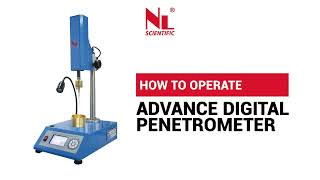 How to Operate Advance Digital Penetrometer [upl. by Nnayd586]