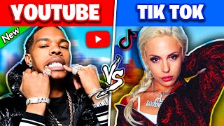 SONGS THAT BLEW UP ON YOUTUBE vs SONGS THAT BLEW UP ON TIKTOK [upl. by Edison]