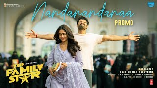 Nandanandanaa Lyrical Promo  The Family Star  Vijay Deverakonda Murunal  Gopi Sundar  Parasuram [upl. by Annawaj]