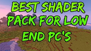 Best Shader Pack For Low End PCs SFLP Shaders 189 through 118 [upl. by Yecac54]