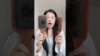 머리빗 머리카락 깔끔 정리 꿀팁 hair brush hack [upl. by Haym623]